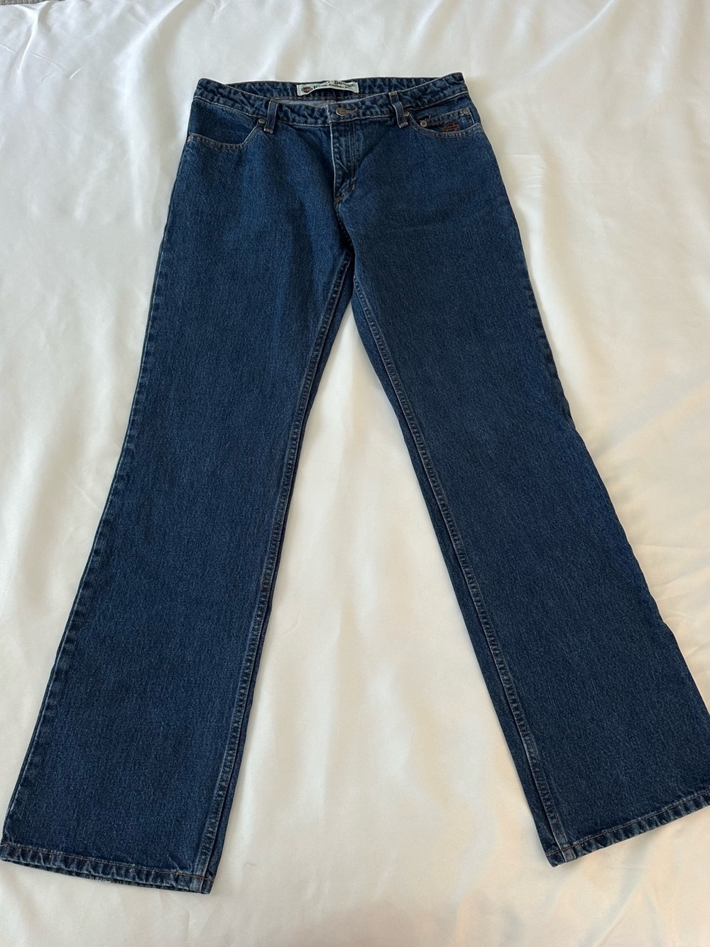 Vintage Harley-Davidson Straight-Leg Jeans - Picture 3 of 7